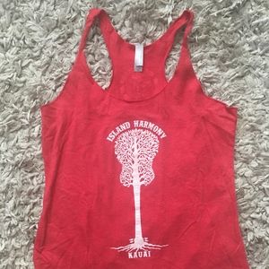 Kauai racer back tank top